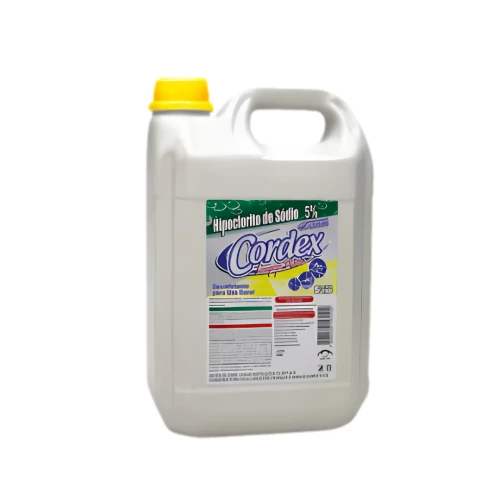 Hipoclorito de Sódio 5% Cordex 5L